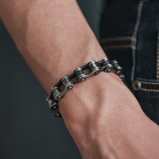 Men's Titanium Steel Chain Link Bracelet